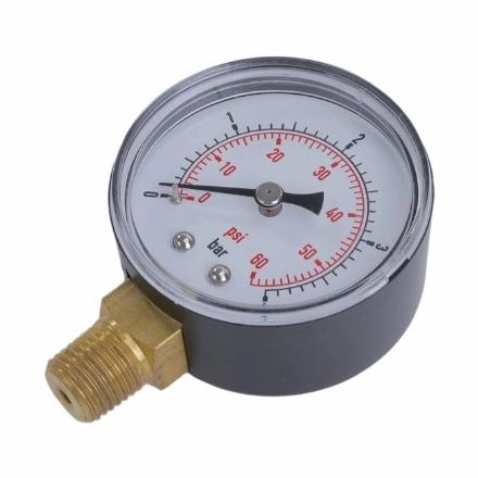 2" Plastic General Pressure Gauge best